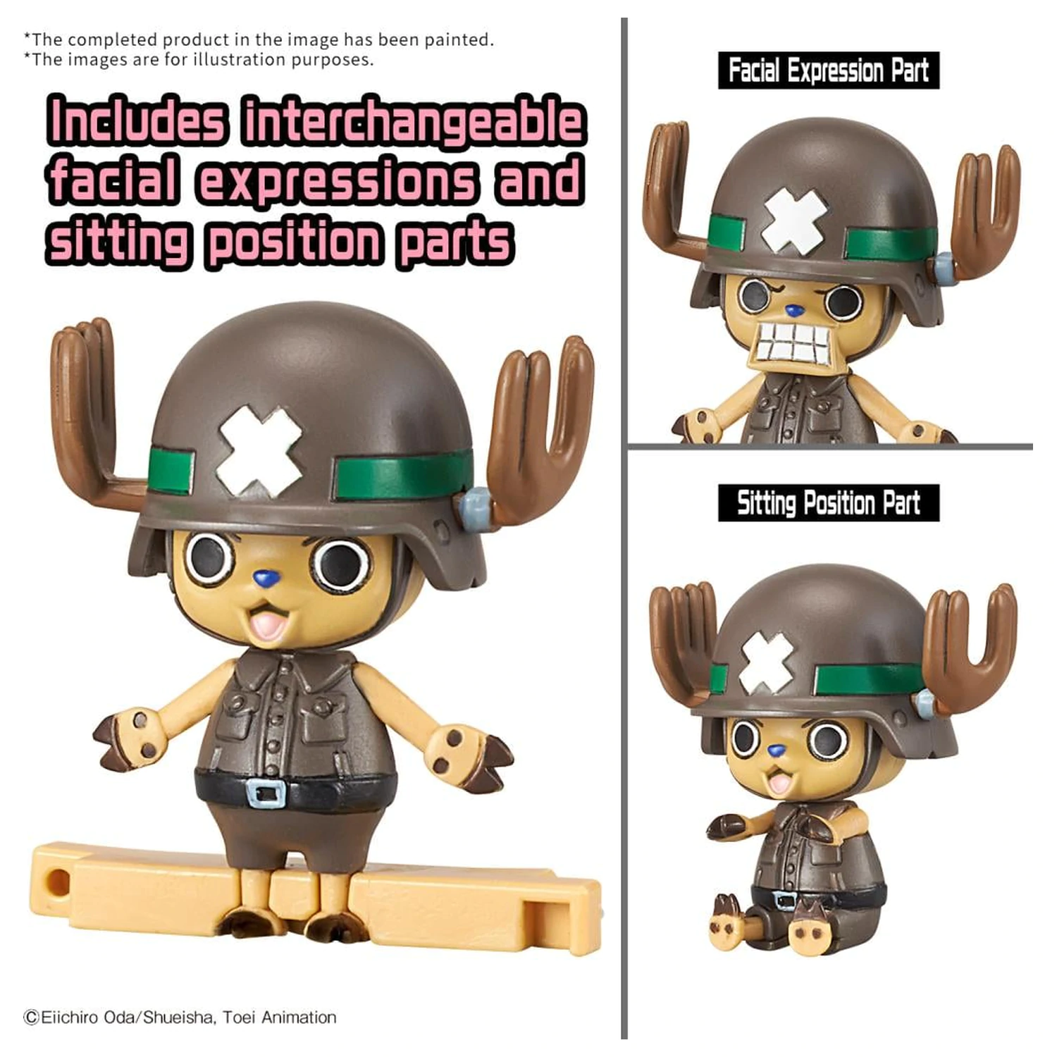 One Piece: Chopper Robo Super 2&3 Těžké brnění & Rohový Dozer - Modelová stavebnice fotografii produktu