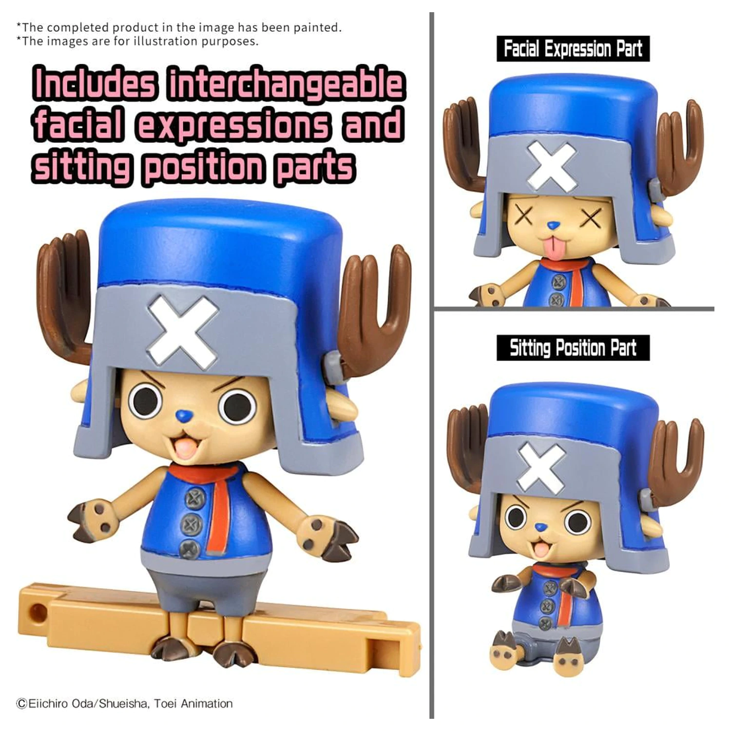 One Piece: Chopper Robo Super 2&3 Těžké brnění & Rohový Dozer - Modelová stavebnice fotografii produktu