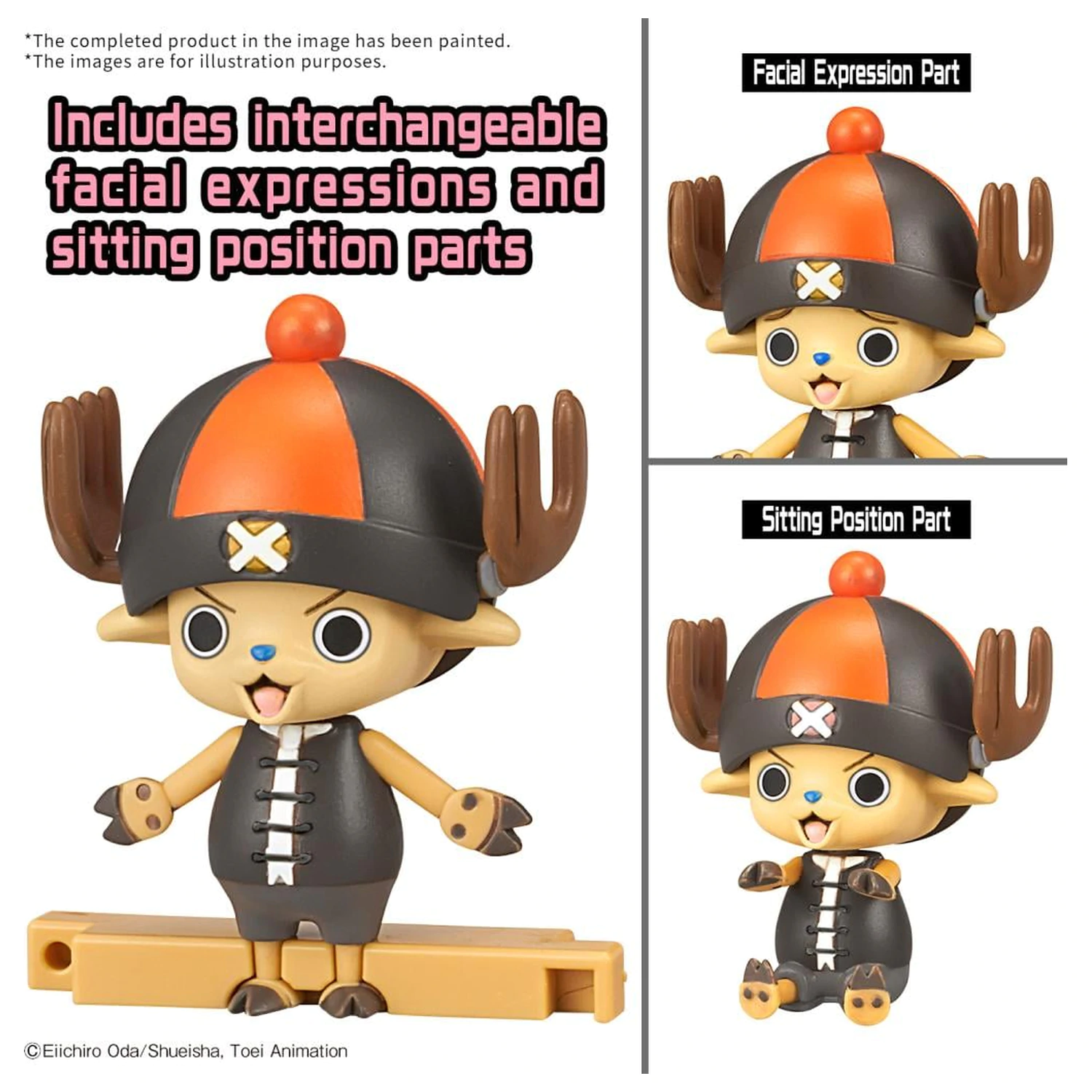 One Piece Chopper Robo Supper 4&5 Kung Fu...& Walk Hopper modelová sada fotografii produktu
