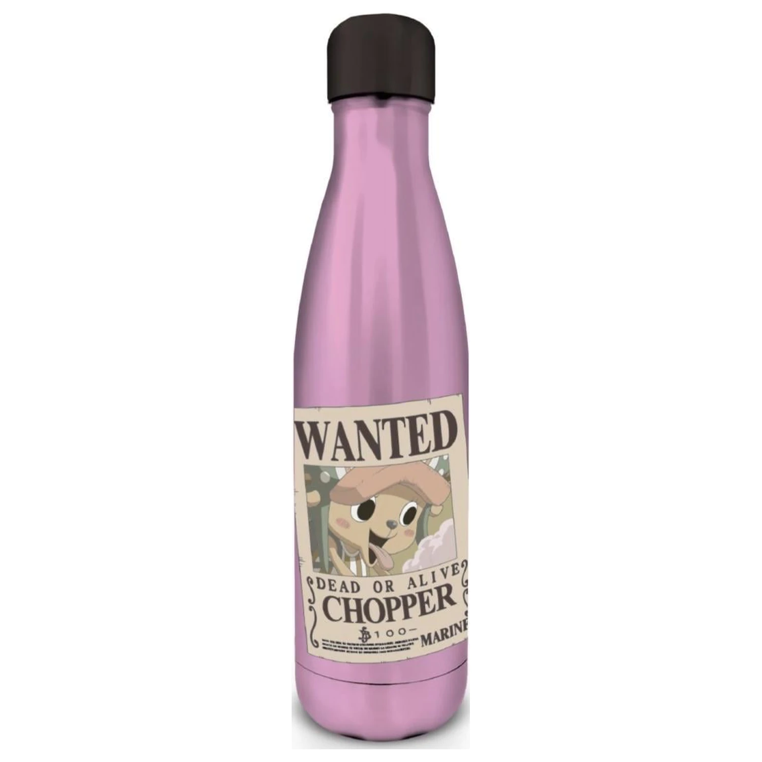 ONE PIECE Chopper Wanted kovová láhev 560 ml fotografii produktu