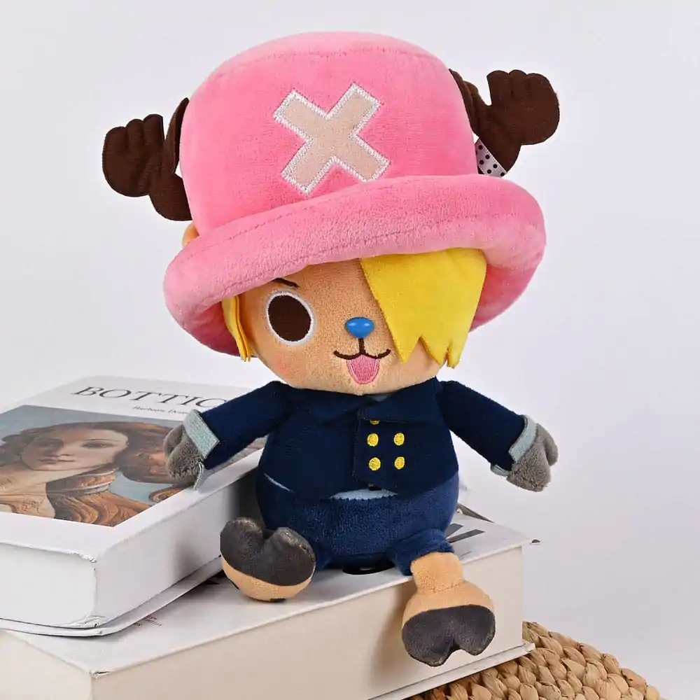 Plyšová figurka One Piece Chopper x Sanji 20 cm fotografii produktu