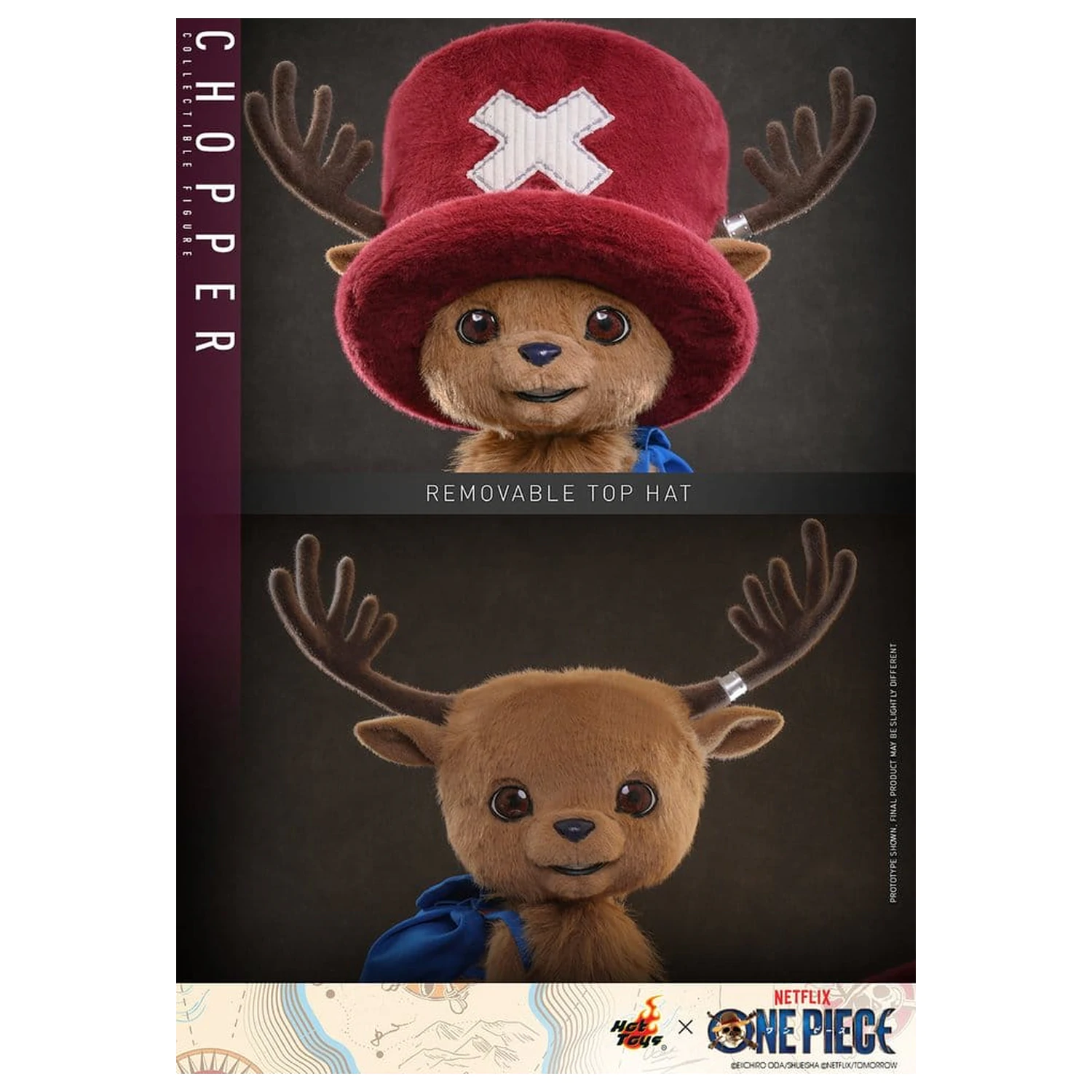 One Piece Sběratelská figurka Akční figurka Chopper 49 cm fotografii produktu