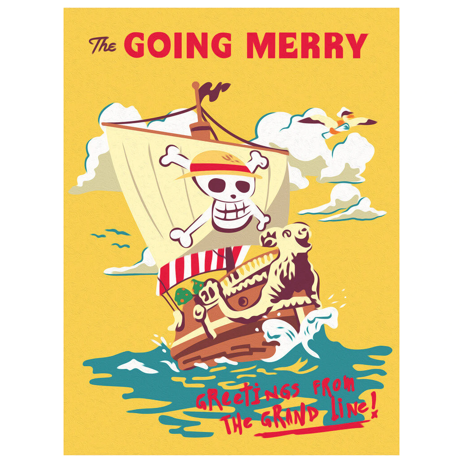 One Piece CreArt sada na malování fotografii produktu