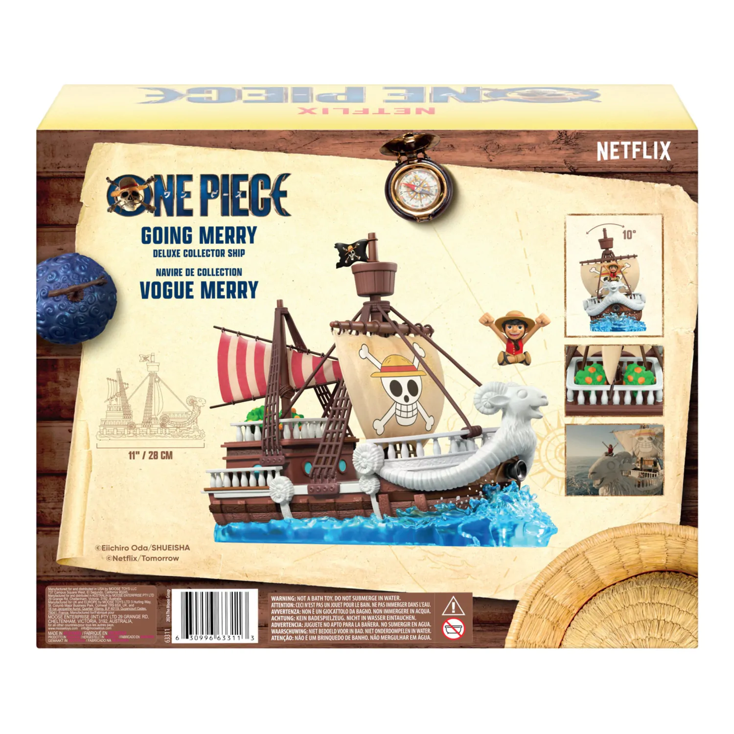 One Piece Deluxe Model Kit Sběratelská Loď Going Merry fotografii produktu