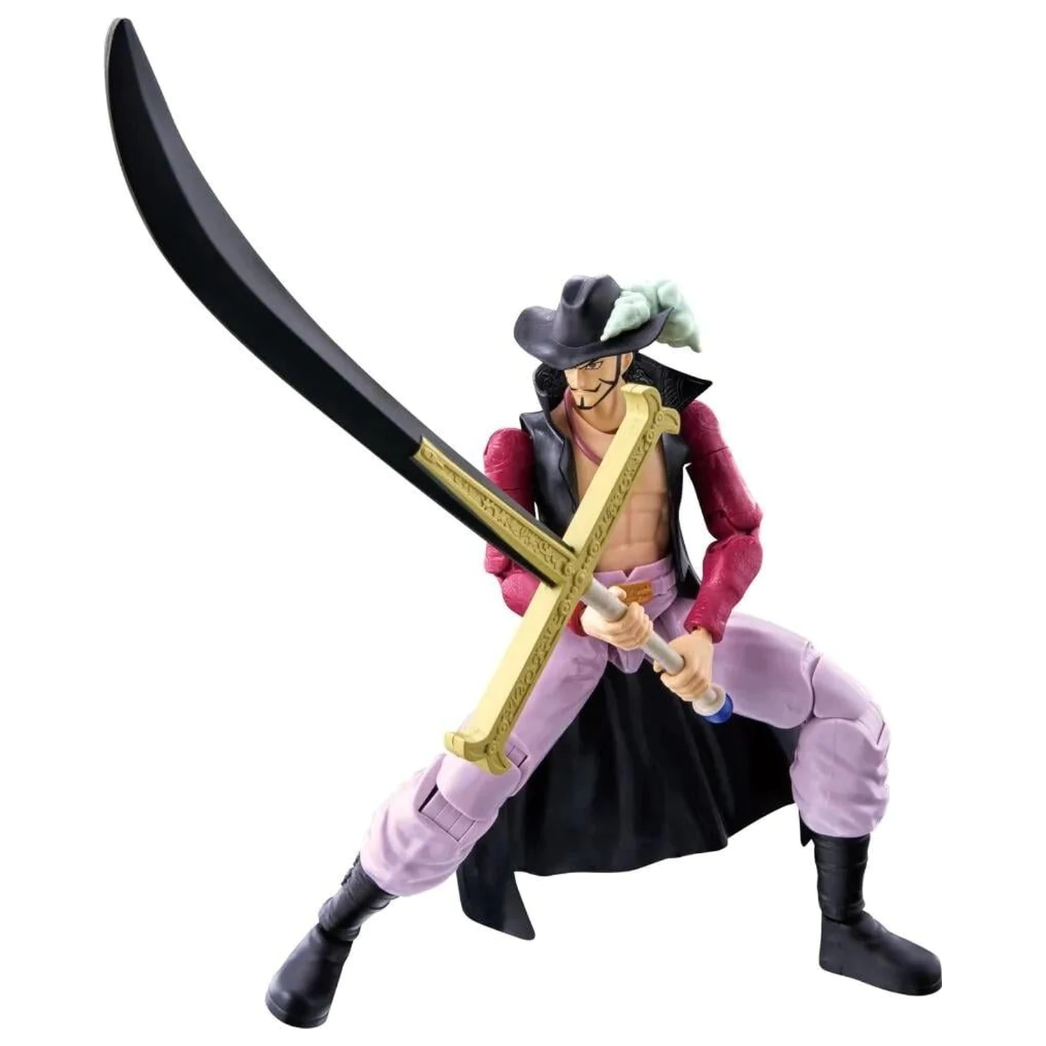 One Piece Dracule Mihawk figurka Anime Heroes 17cm fotografii produktu