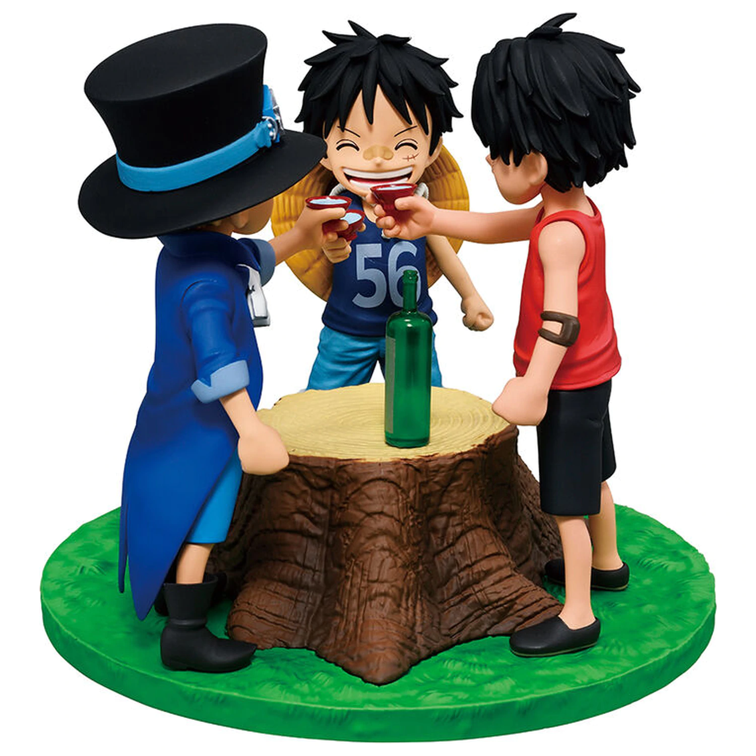 One Piece Dramatic Memories Ace & Sabo & Luffy Ichibansho figurka 10cm fotografii produktu