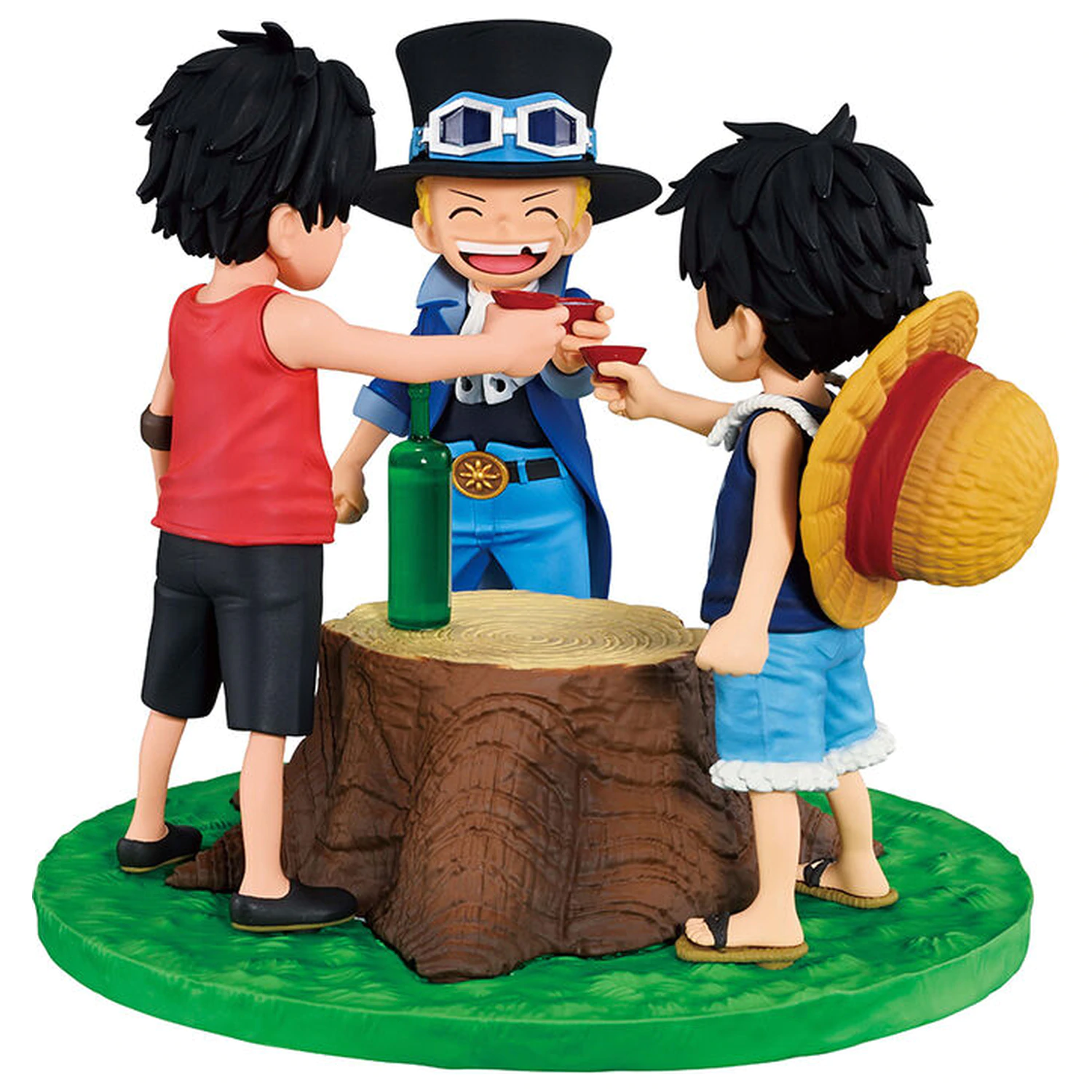 One Piece Dramatic Memories Ace & Sabo & Luffy Ichibansho figurka 10cm fotografii produktu