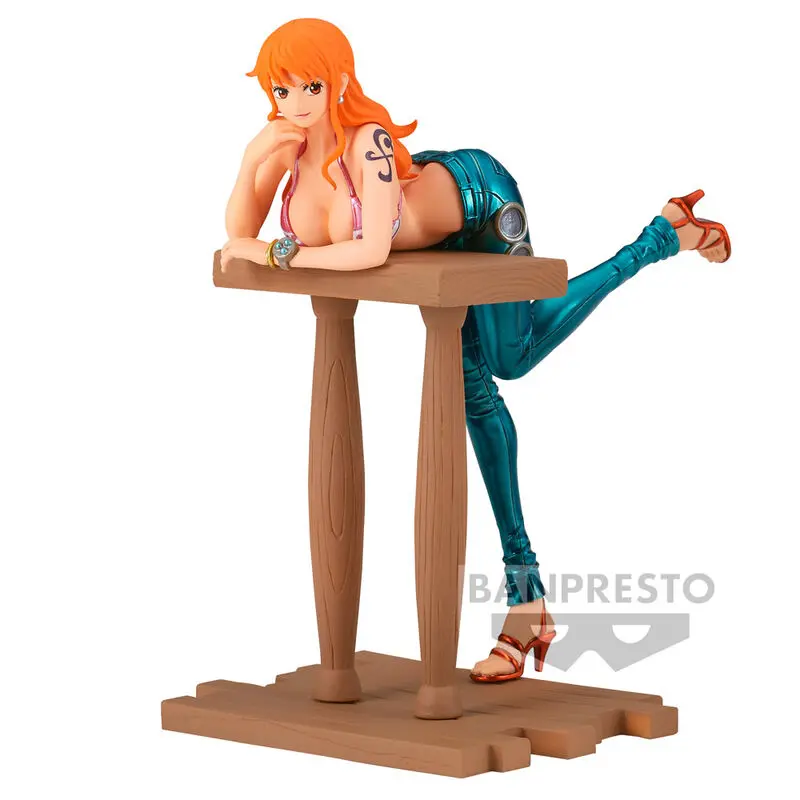One Piece Grandline Journey Nami figurka 17cm fotografii produktu
