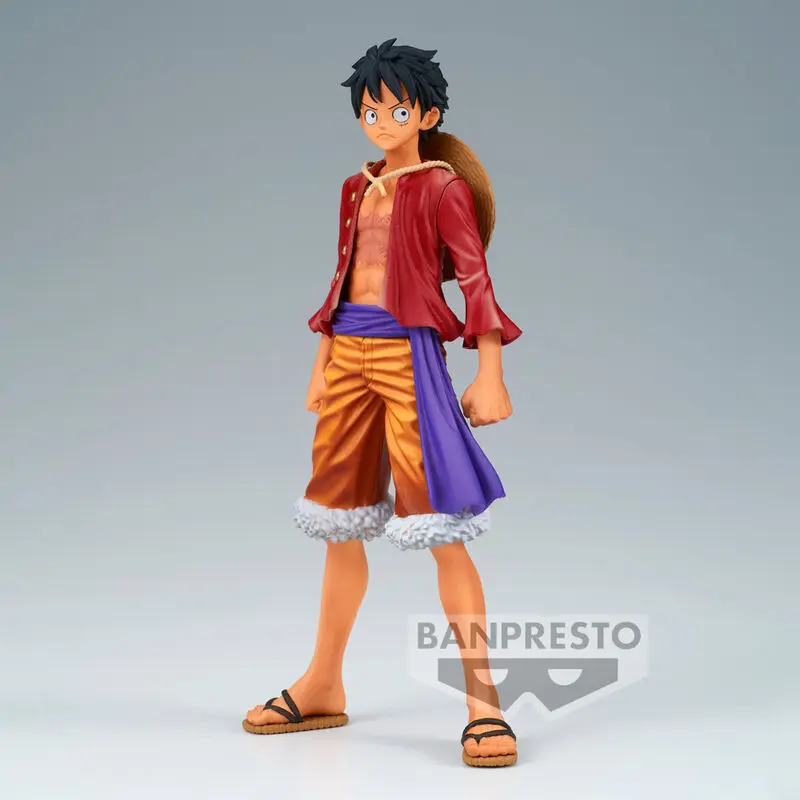 One Piece DXF The Grandline Series Monkey D Luffy Wanokuni figurka 16 cm fotografii produktu