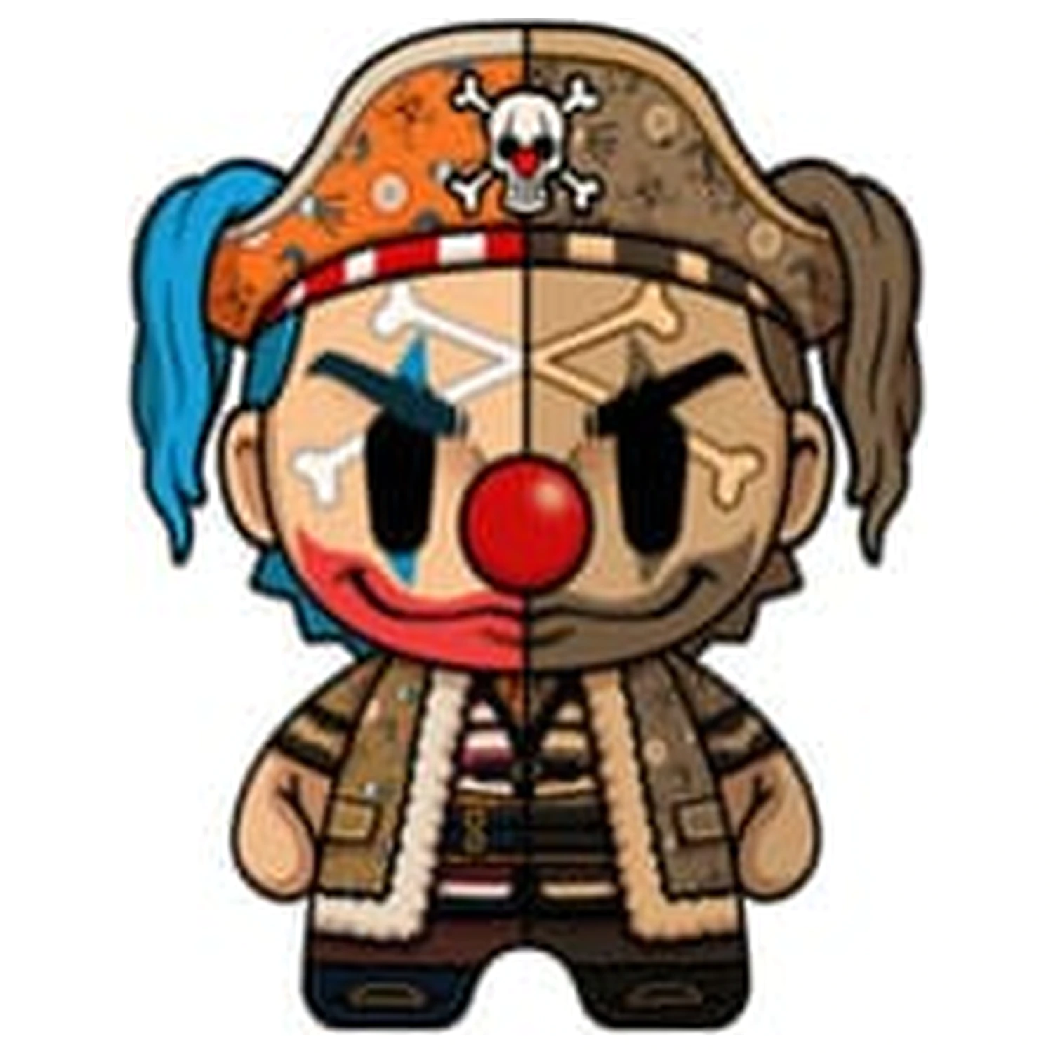 One Piece DZNR plyšová figurka Buggy Dead or Alive Edition 18 cm fotografii produktu
