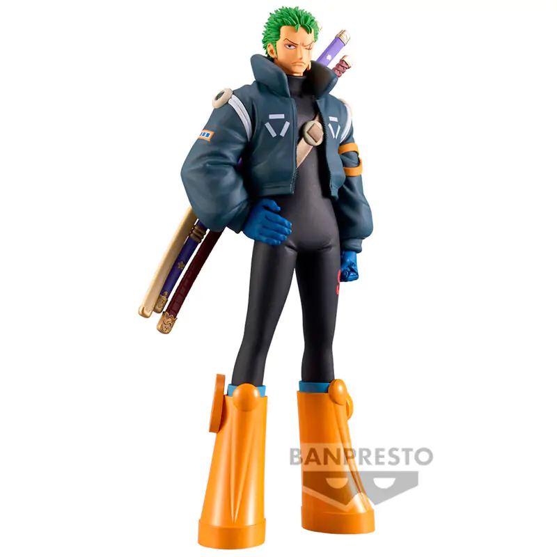 One Piece Egghead Roronoa Zoro Grandline Series figurka 17cm fotografii produktu