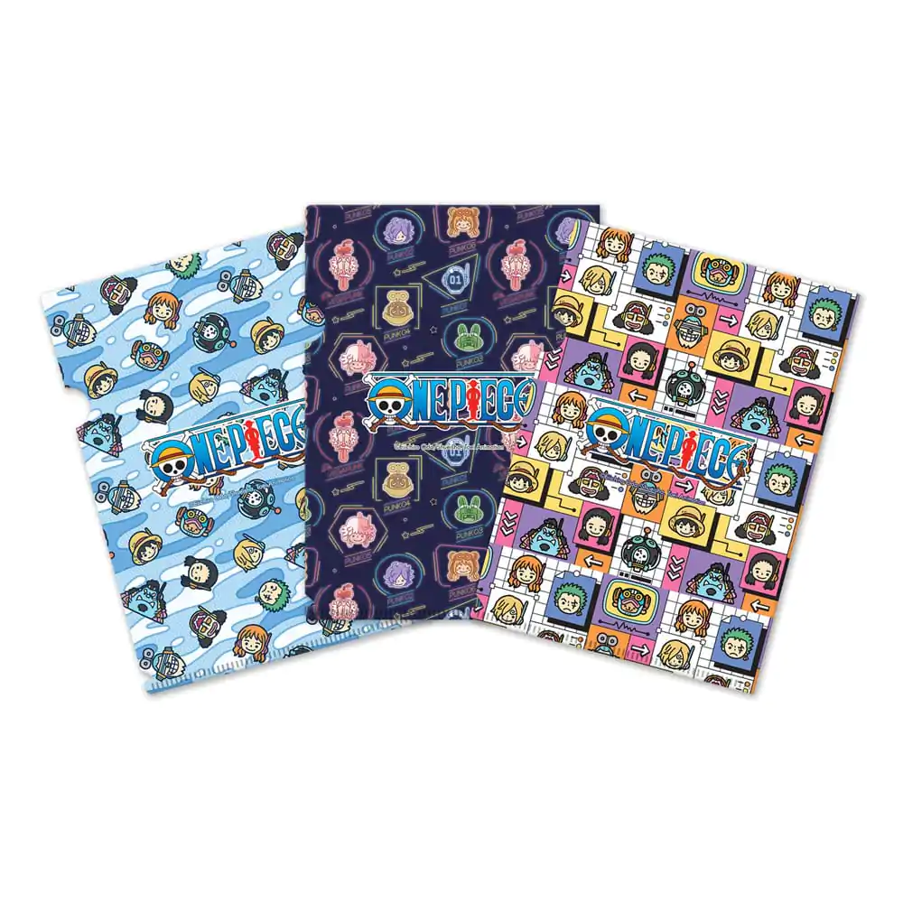 One Piece Clearfile Sada 3 ks Egghead Saga fotografii produktu
