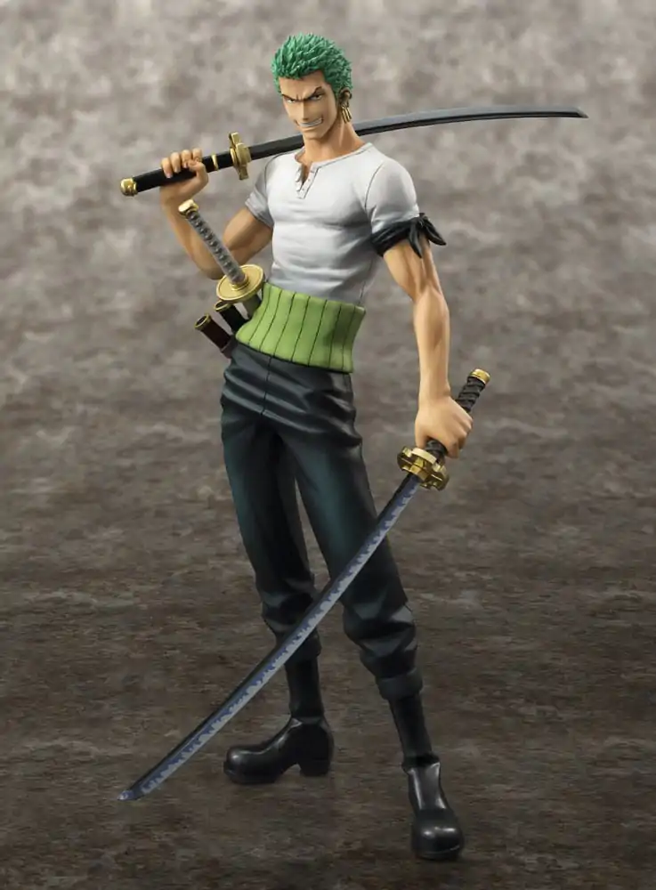 One Piece Excellent Model P.O.P PVC Socha NEO-DX Roronoa Zoro 10th Limited Verze 23 cm fotografii produktu