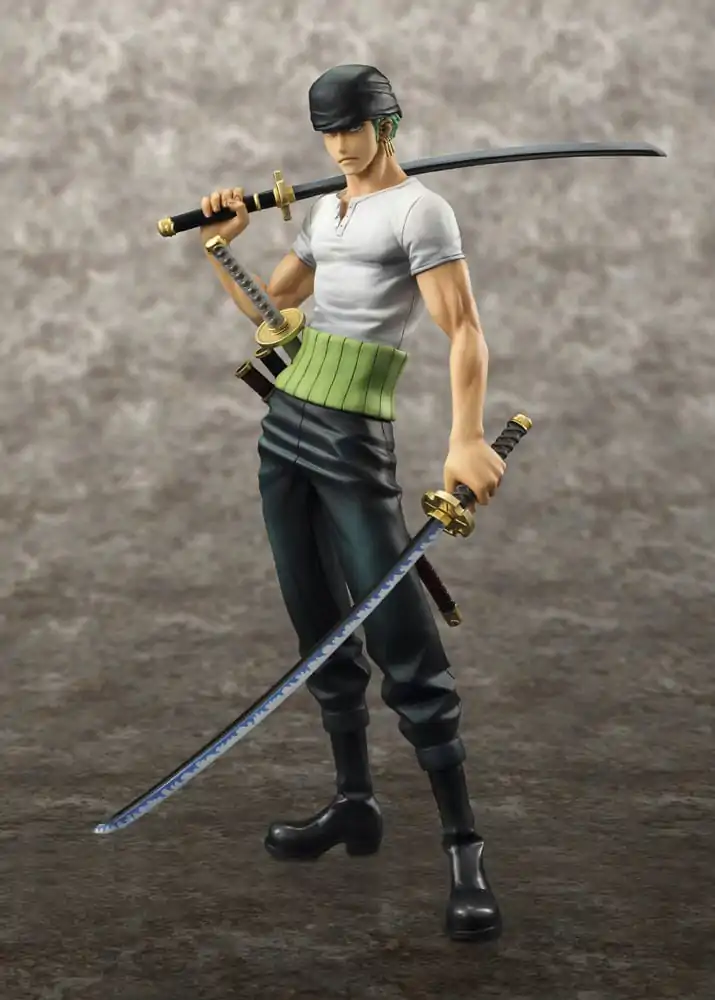 One Piece Excellent Model P.O.P PVC Socha NEO-DX Roronoa Zoro 10th Limited Verze 23 cm fotografii produktu