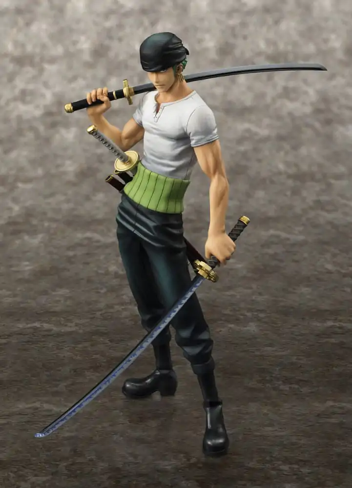 One Piece Excellent Model P.O.P PVC Socha NEO-DX Roronoa Zoro 10th Limited Verze 23 cm fotografii produktu