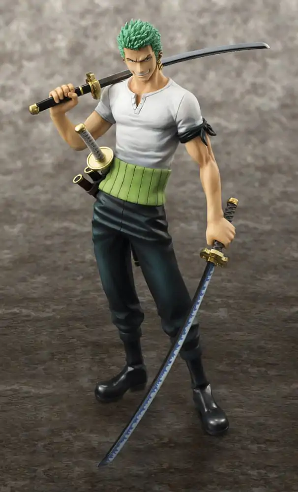 One Piece Excellent Model P.O.P PVC Socha NEO-DX Roronoa Zoro 10th Limited Verze 23 cm fotografii produktu