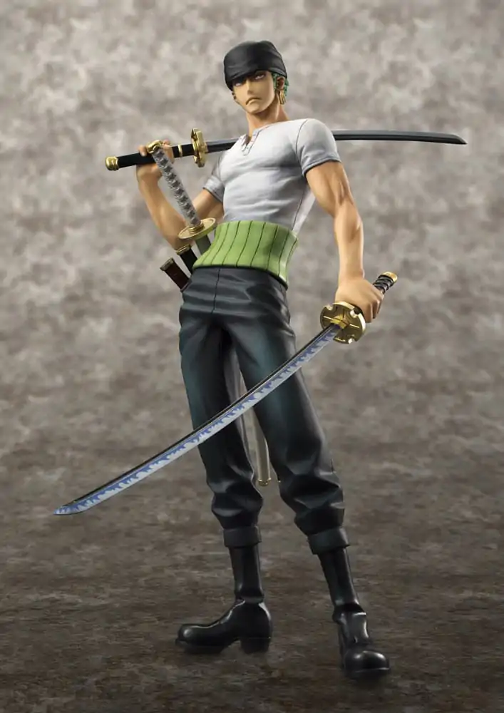 One Piece Excellent Model P.O.P PVC Socha NEO-DX Roronoa Zoro 10th Limited Verze 23 cm fotografii produktu