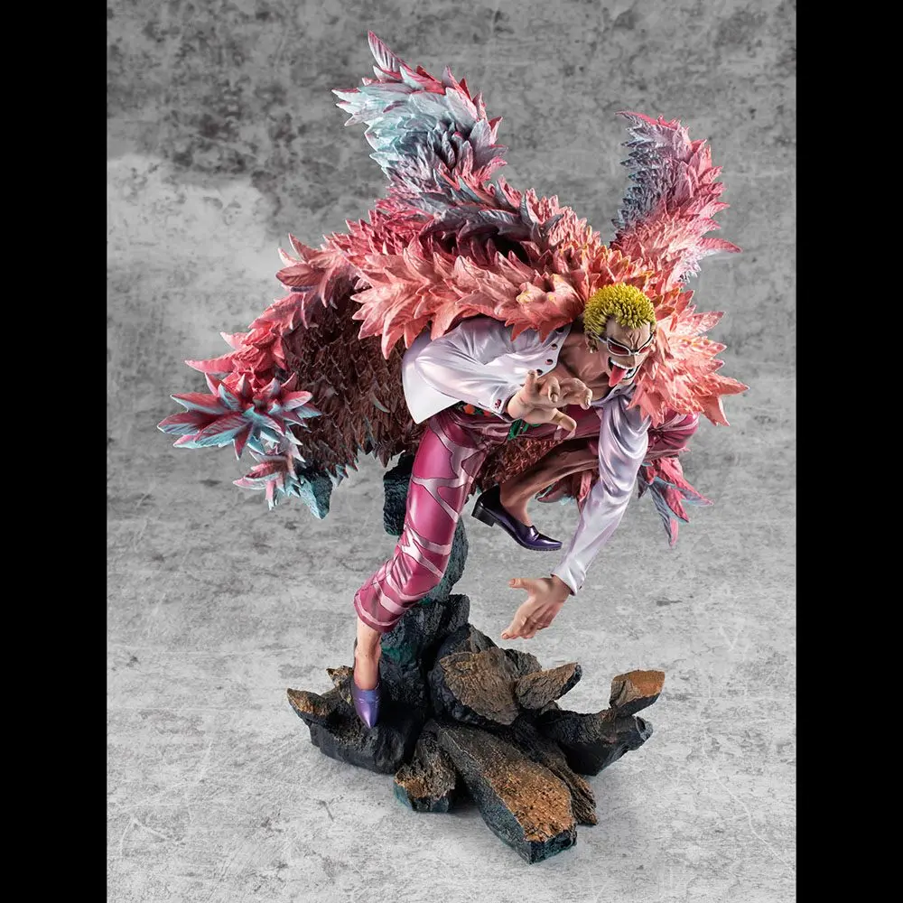 One Piece Excellent Model P.O.P PVC Socha SA-Maximum Heavenly Demon Donquixote Doflamingo 35 cm fotografii produktu