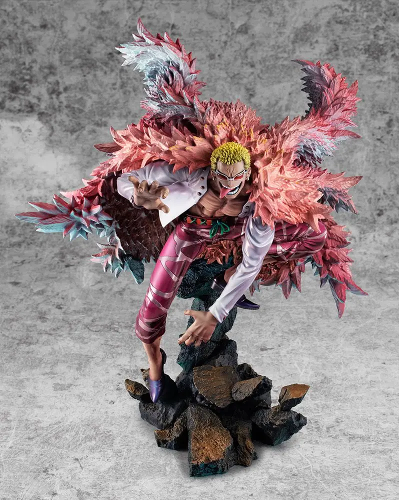One Piece Excellent Model P.O.P PVC Socha SA-Maximum Heavenly Demon Donquixote Doflamingo 35 cm fotografii produktu