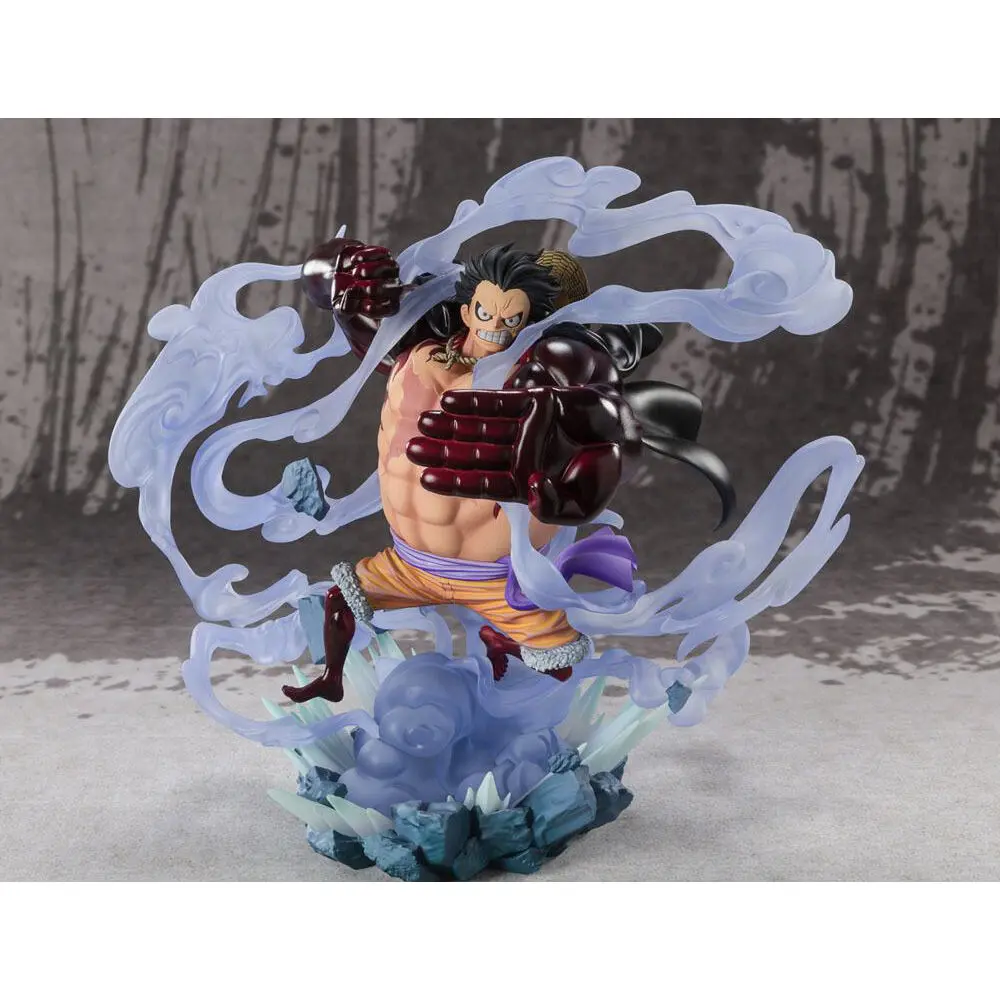 One Piece FiguartsZERO PVC Soška Extra Battle Monkey D. Luffy z GEAR4 21 cm fotografii produktu