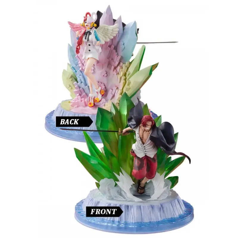 One Piece Film: Red FiguartsZERO PVC soška (Extra Battle) Shanks & Uta 24 cm fotografii produktu