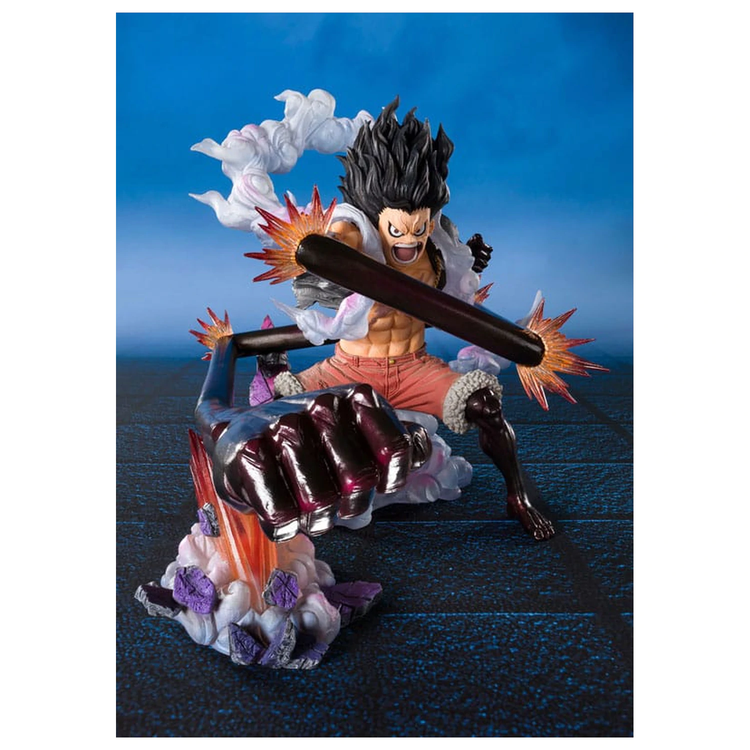 One Piece Figuarts ZERO Extra Battle PVC Socha Monkey D. Luffy Gear 4 Snake Man King Cobra 21 cm fotografii produktu