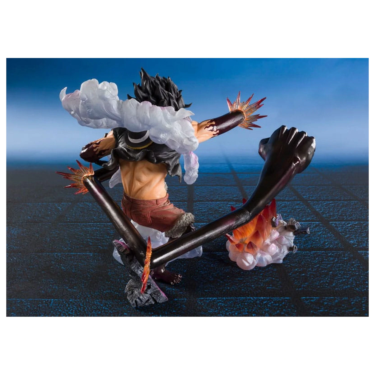 One Piece Figuarts ZERO Extra Battle PVC Socha Monkey D. Luffy Gear 4 Snake Man King Cobra 21 cm fotografii produktu