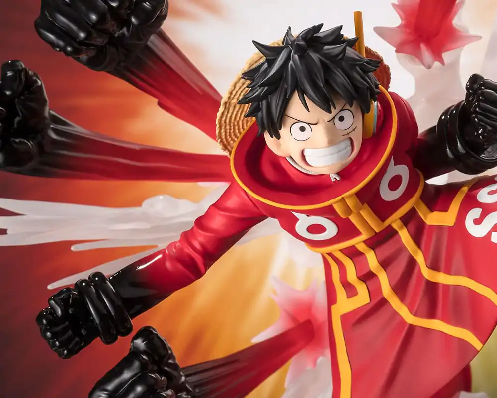 One Piece Figuarts ZERO Extra Battle PVC Soška Monkey D. Luffy -Gum Gum Hawk Gatling- 19 cm fotografii produktu