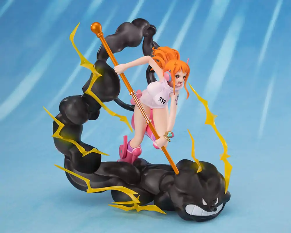 One Piece Figuarts ZERO Extra Battle PVC Soška Nami Lightning Blast 17 cm fotografii produktu