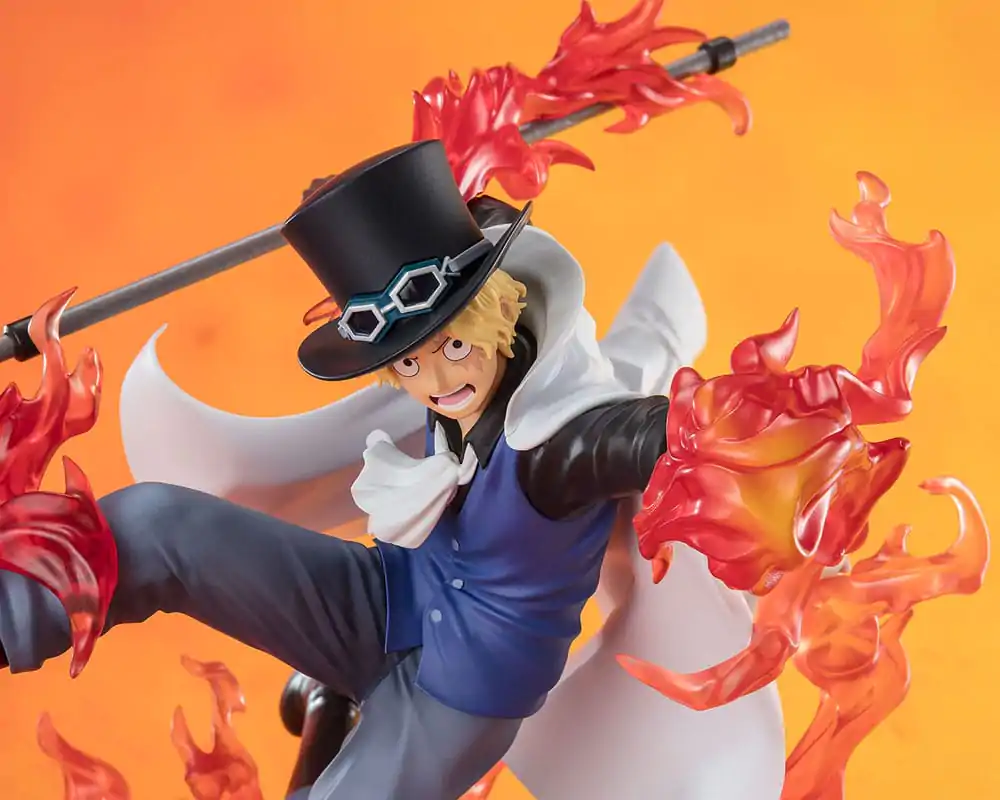 One Piece Figuarts ZERO Extra Battle PVC Soška Sabo Fire Fist Rook Check 19 cm fotografii produktu