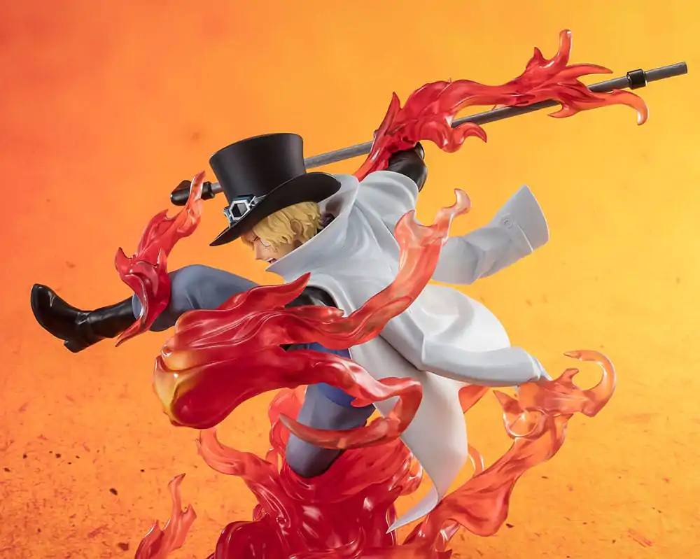 One Piece Figuarts ZERO Extra Battle PVC Soška Sabo Fire Fist Rook Check 19 cm fotografii produktu