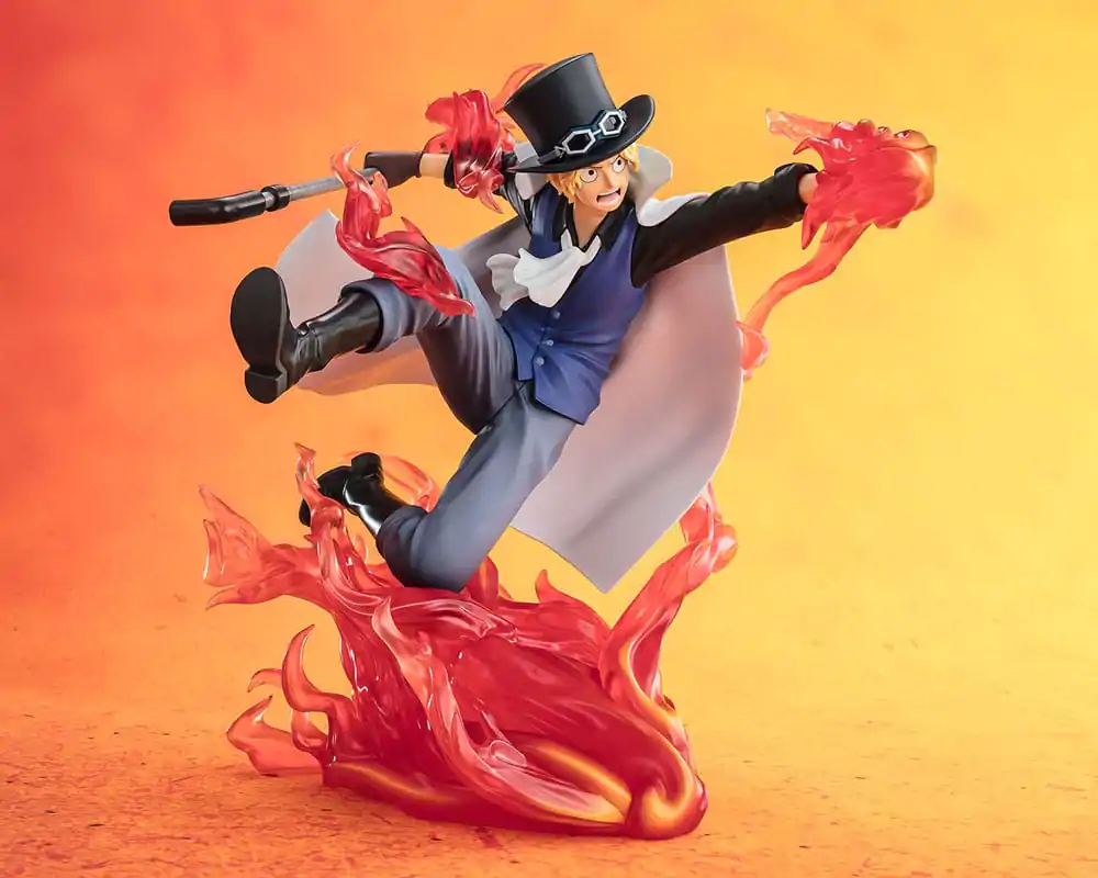 One Piece Figuarts ZERO Extra Battle PVC Soška Sabo Fire Fist Rook Check 19 cm fotografii produktu