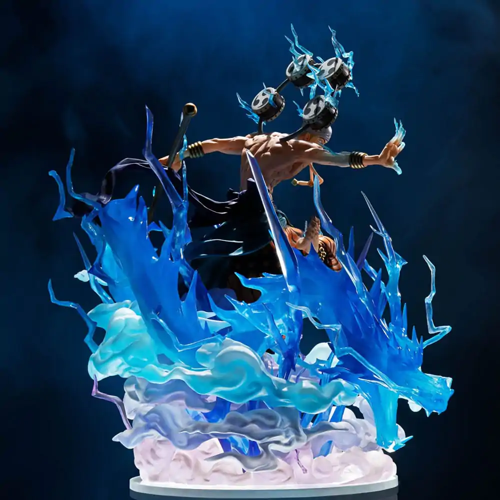 One Piece FiguartsZERO Extra Battle PVC Socha Eneru -Sixty Million Volt Lightning Dragon- 32 cm fotografii produktu