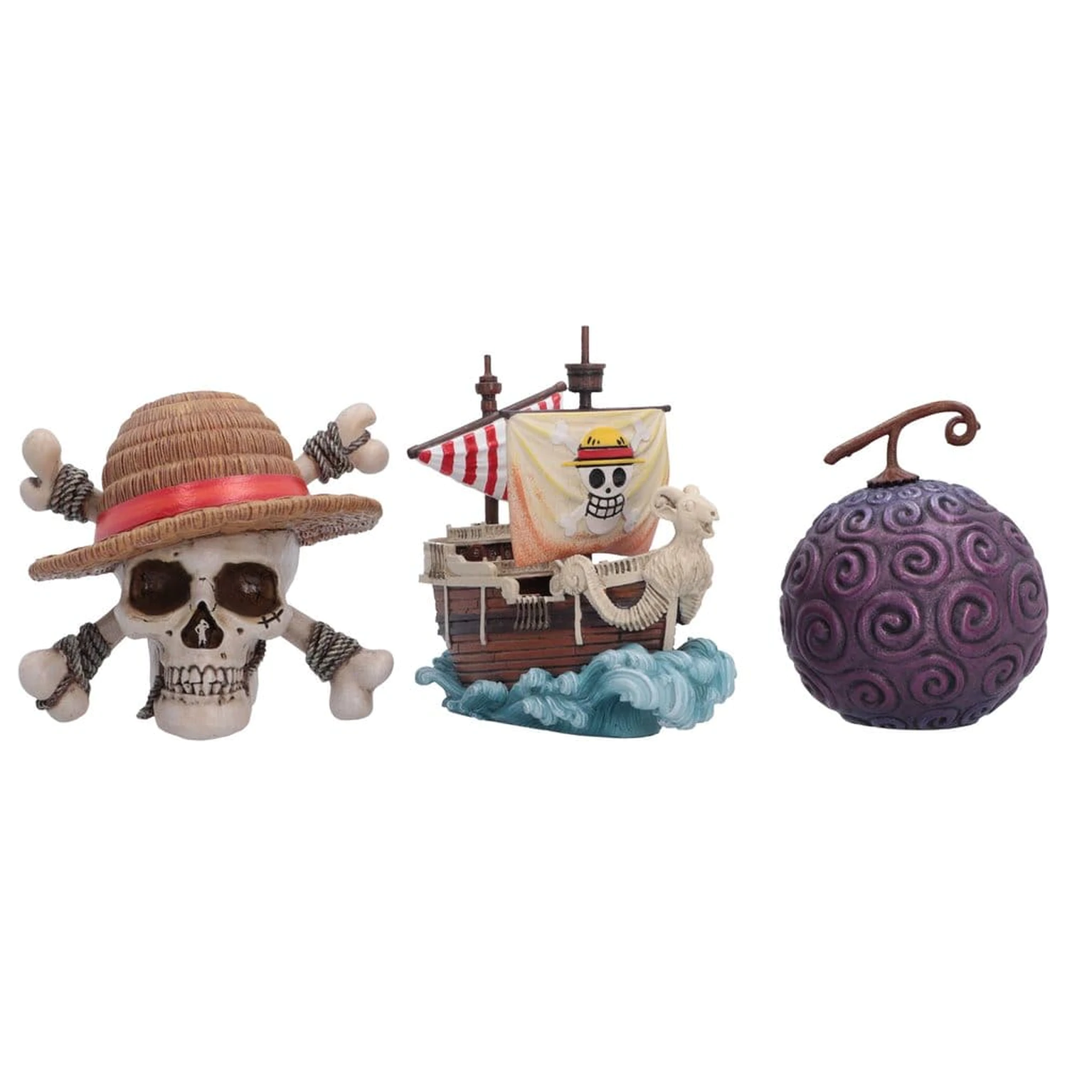 One Piece sada figurek První plavba 10 cm fotografii produktu