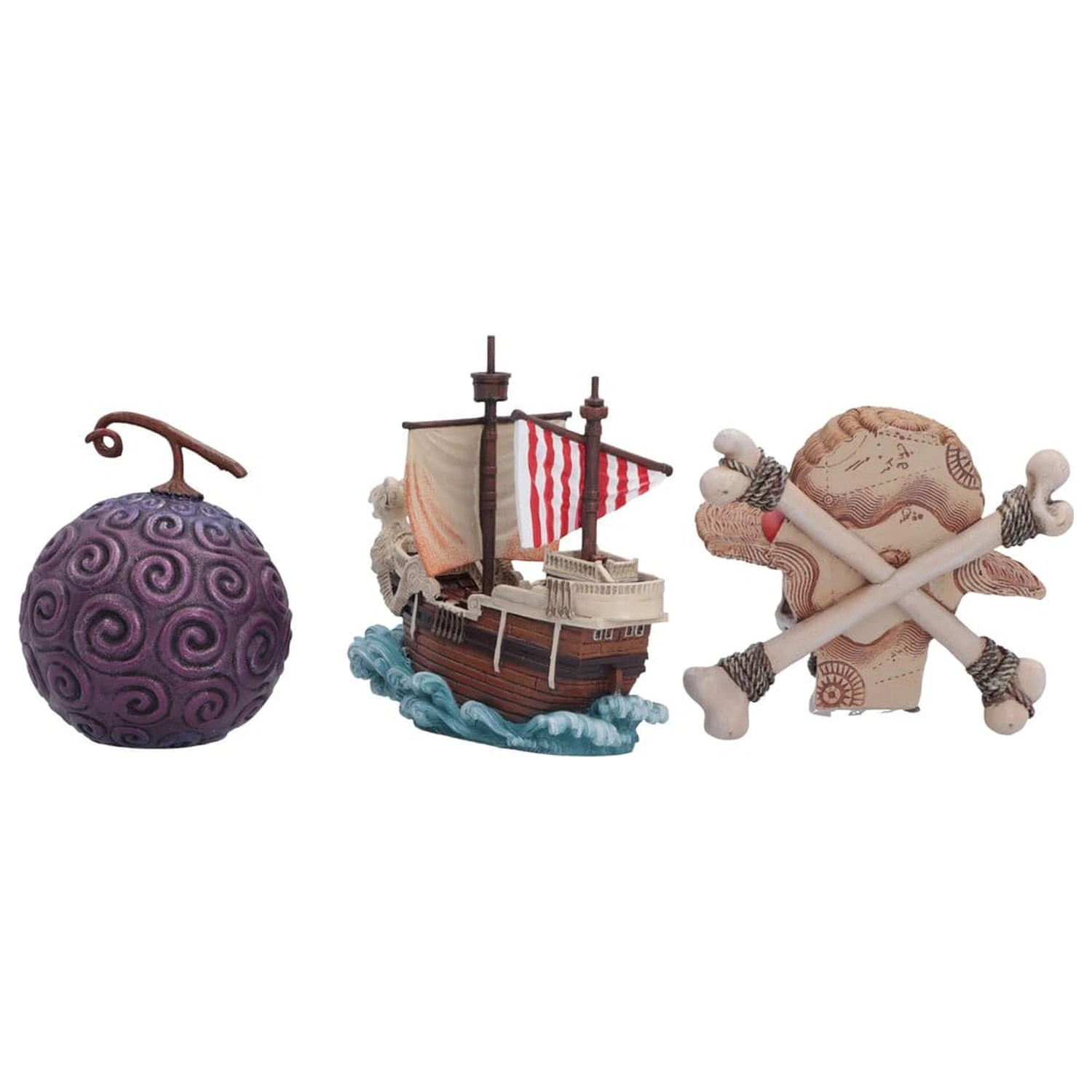 One Piece sada figurek První plavba 10 cm fotografii produktu