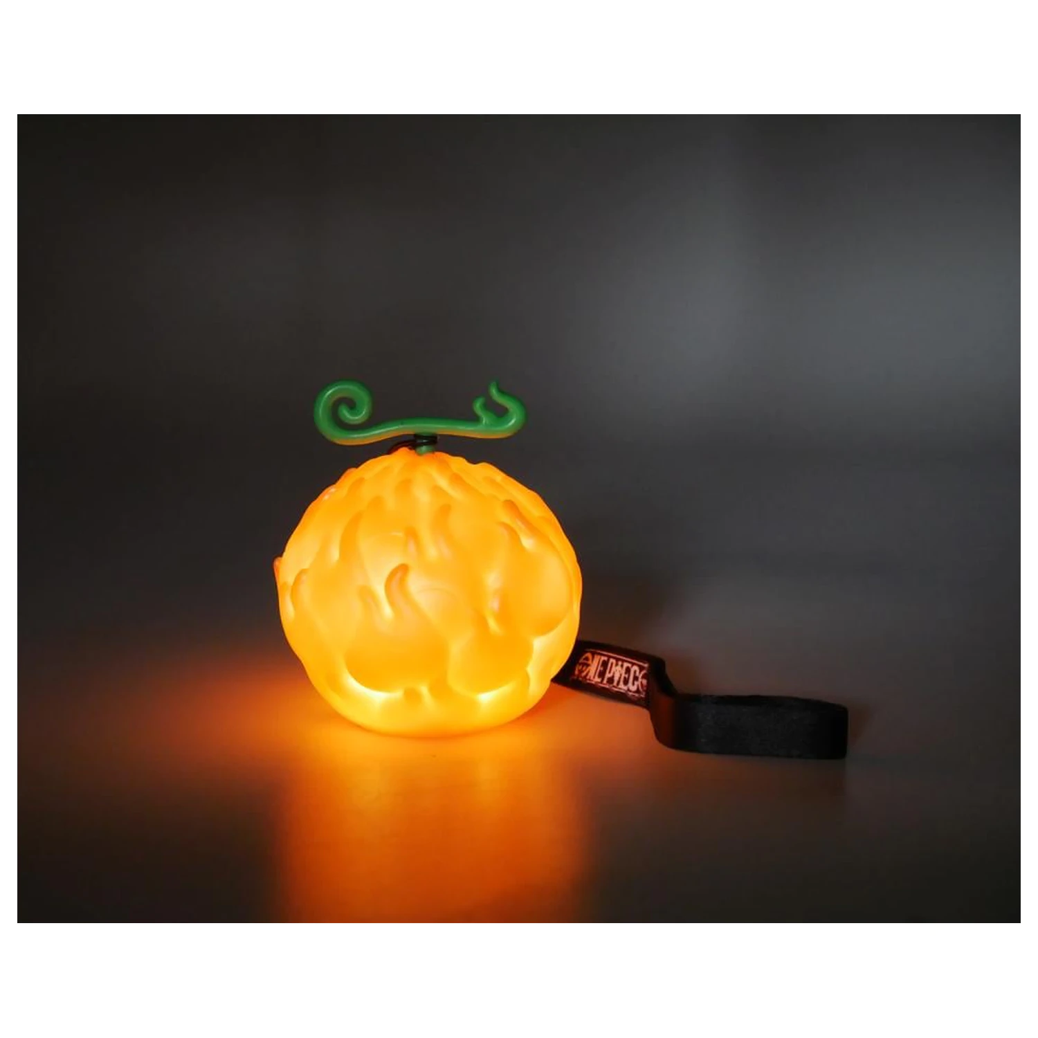 One Piece Flame-Flame Fruit LED lampa 8 cm fotografii produktu