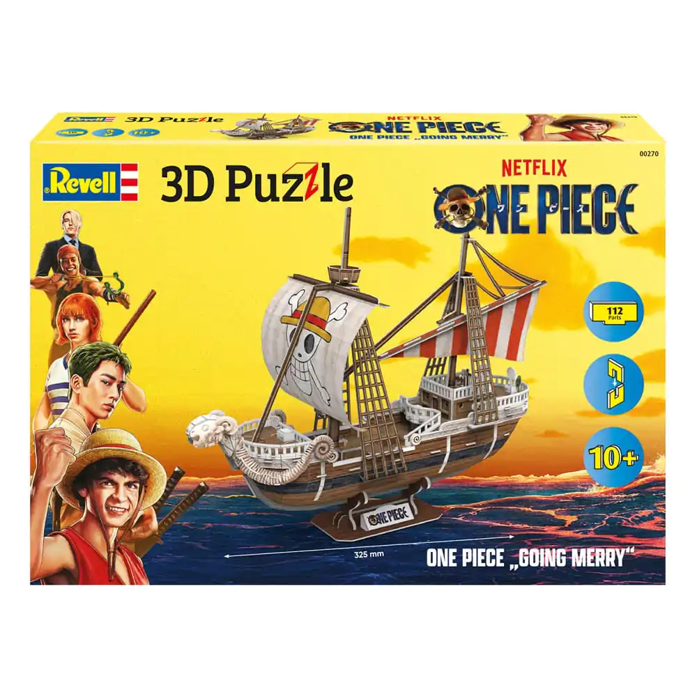 One Piece 3D Puzzle Flying Lamb / Going Merry 32 cm fotografii produktu