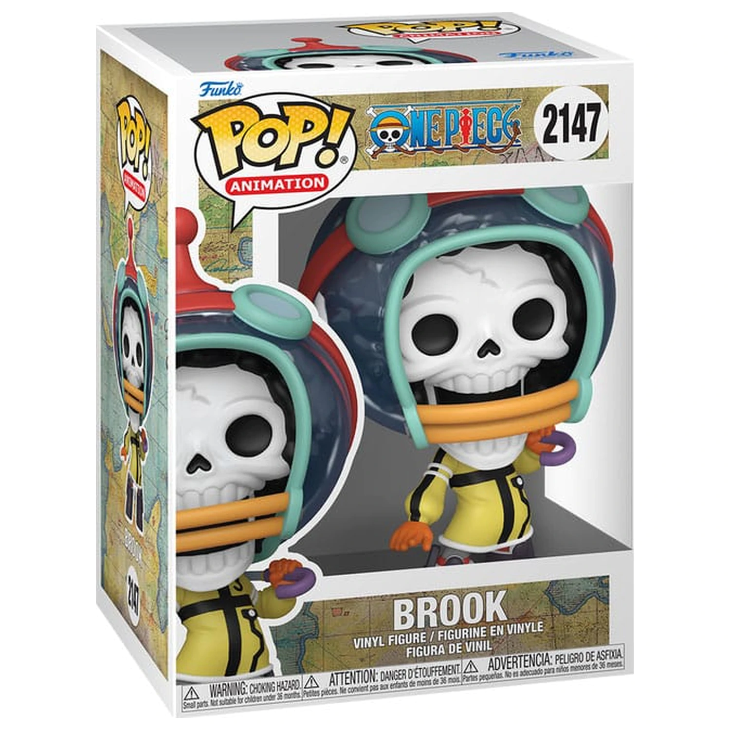 One Piece Funko POP! Animation figurka Brook (Egg) 9 cm fotografii produktu