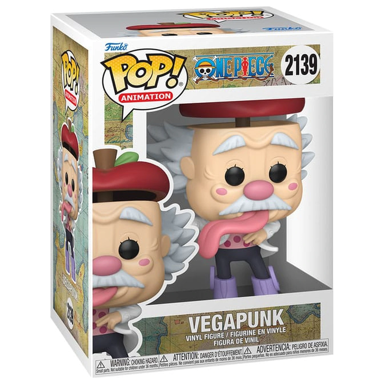 One Piece Funko POP! Animation figurka Dr Vegapunk 9 cm fotografii produktu