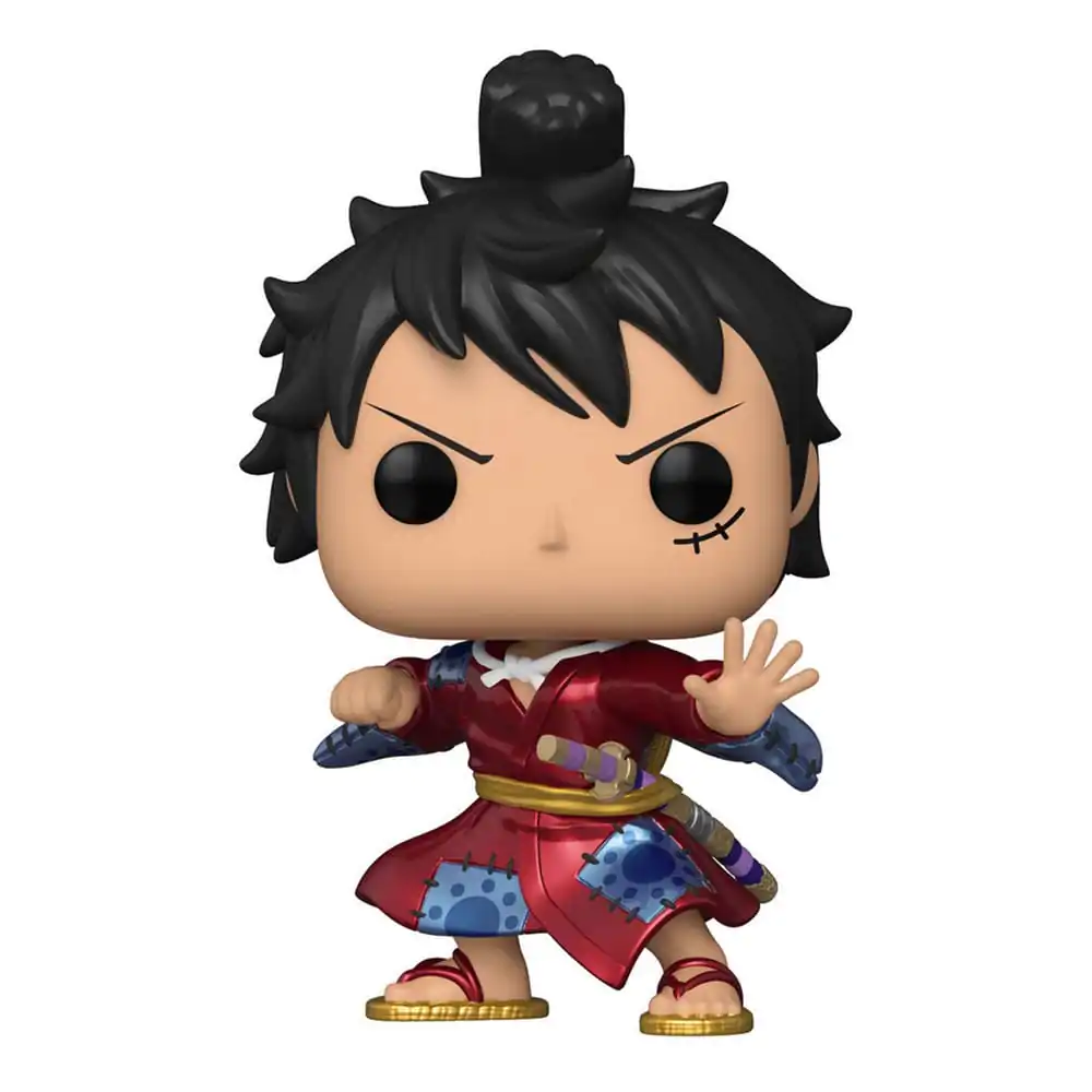 One Piece POP! Animation vinylová figurka Luffy v Kimono(MT) Exclusive 9 cm fotografii produktu
