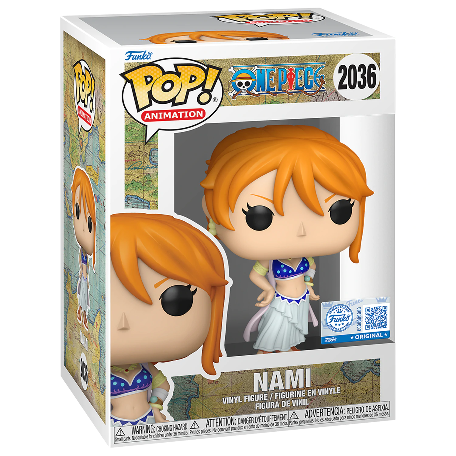 One Piece Funko POP! Animation vinylové figurky OP- Nami (Alabasta) 9 cm fotografii produktu
