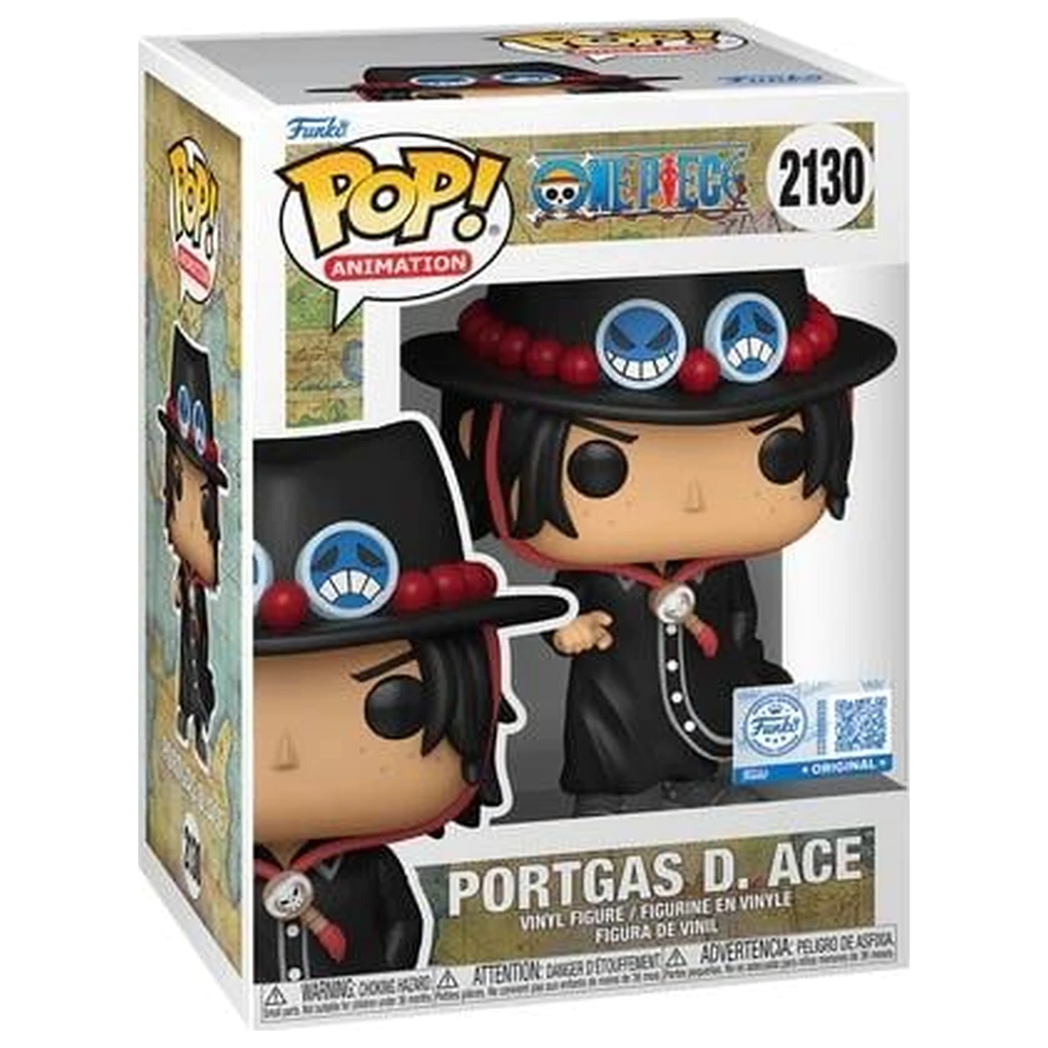 One Piece Funko POP figurka Animation Portgas D. Ace Intro fotografii produktu