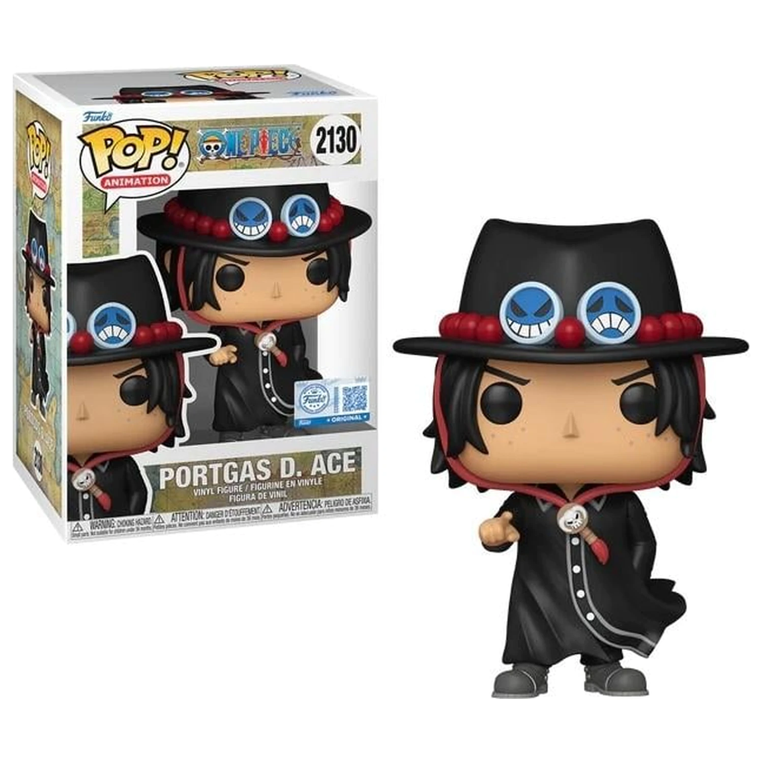 One Piece Funko POP figurka Animation Portgas D. Ace Intro fotografii produktu