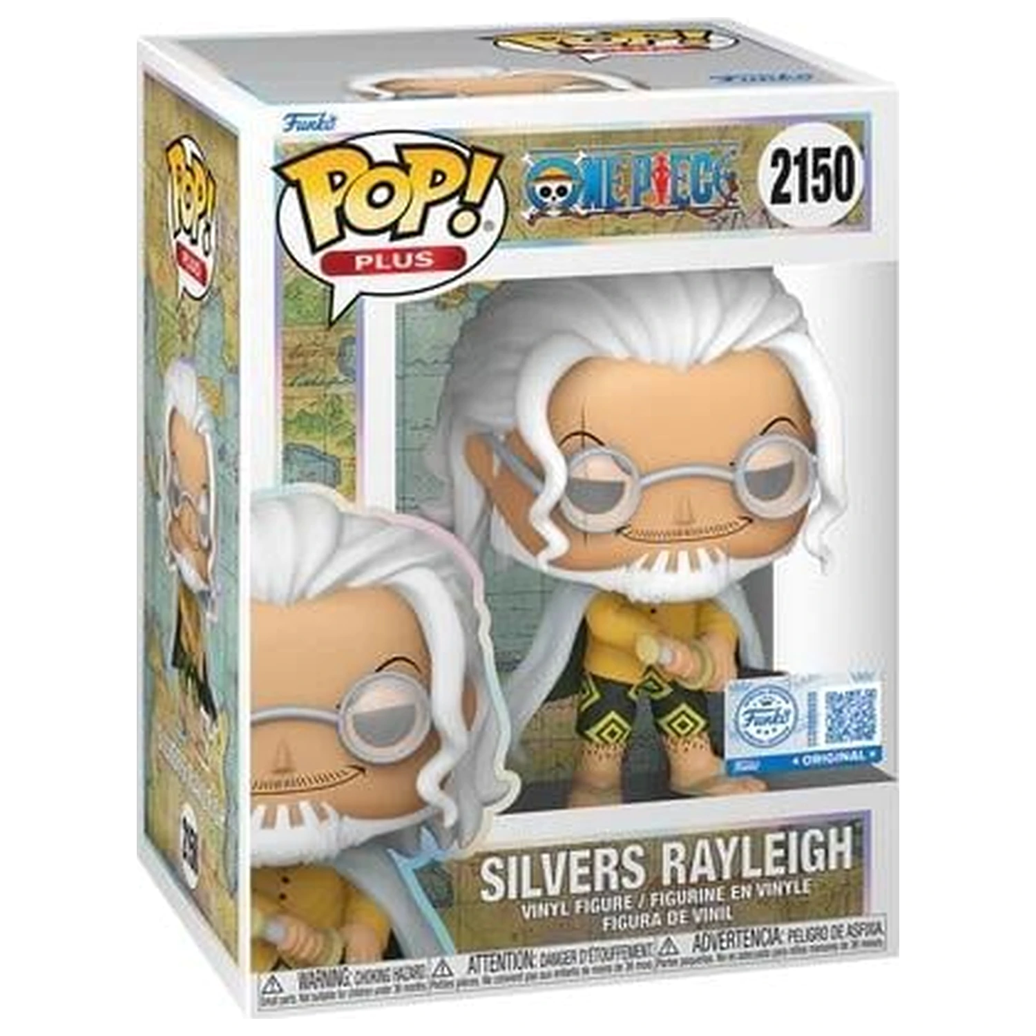 ONE PIECE Funko POP figurka Animation Silvers Rayleigh fotografii produktu