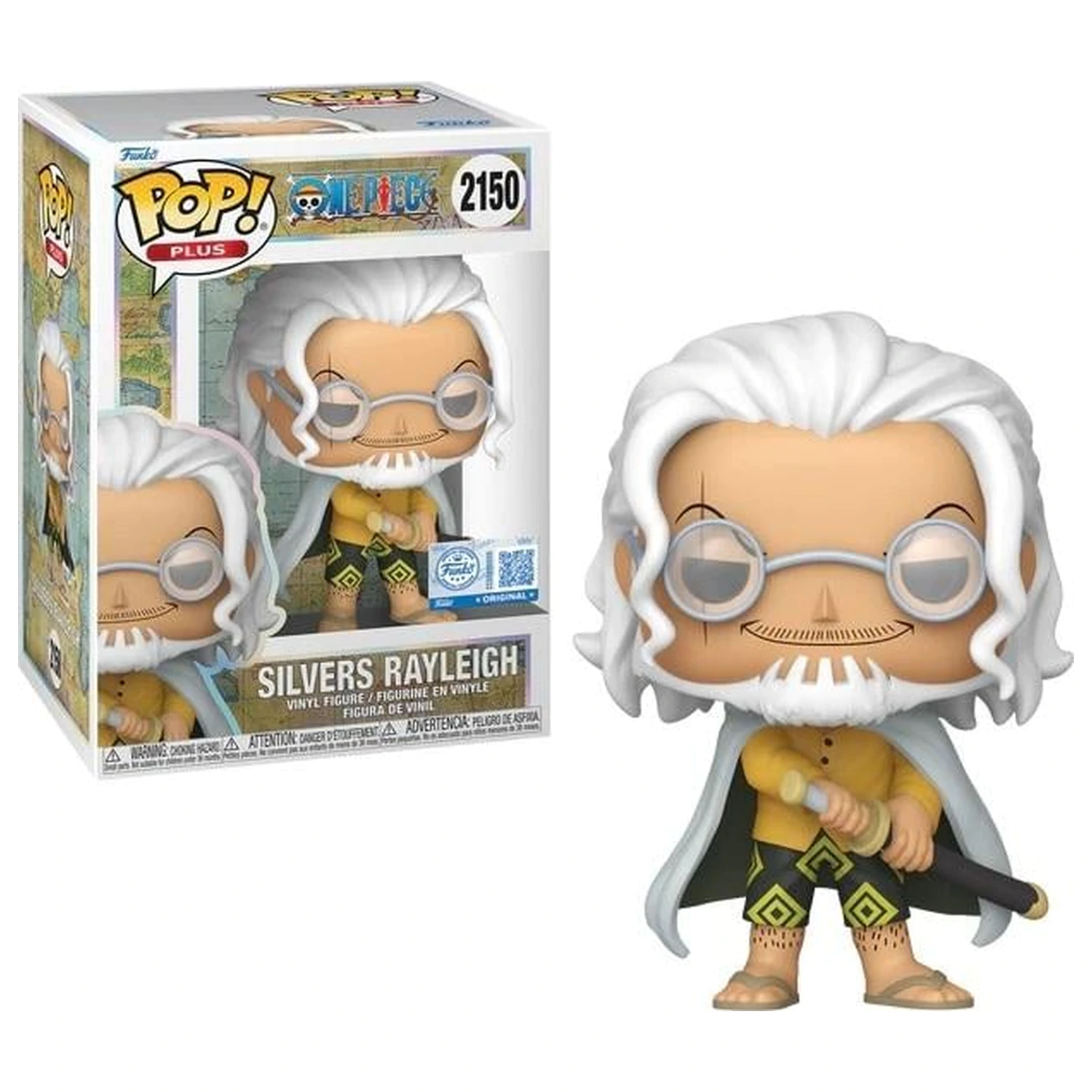 ONE PIECE Funko POP figurka Animation Silvers Rayleigh fotografii produktu