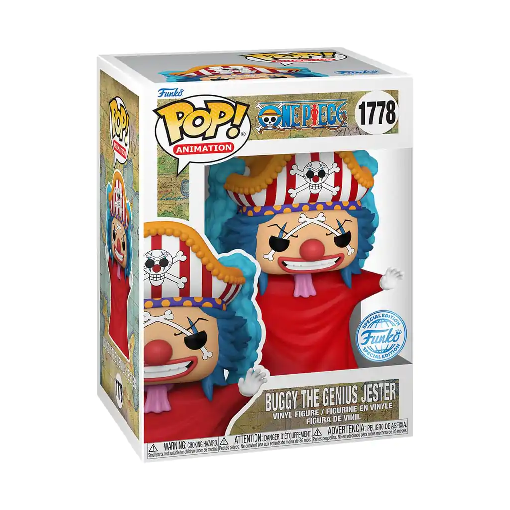 One Piece Funko POP! Movies vinylová figurka Buggy(Post Time-Skip) Exclusive 9 cm fotografii produktu