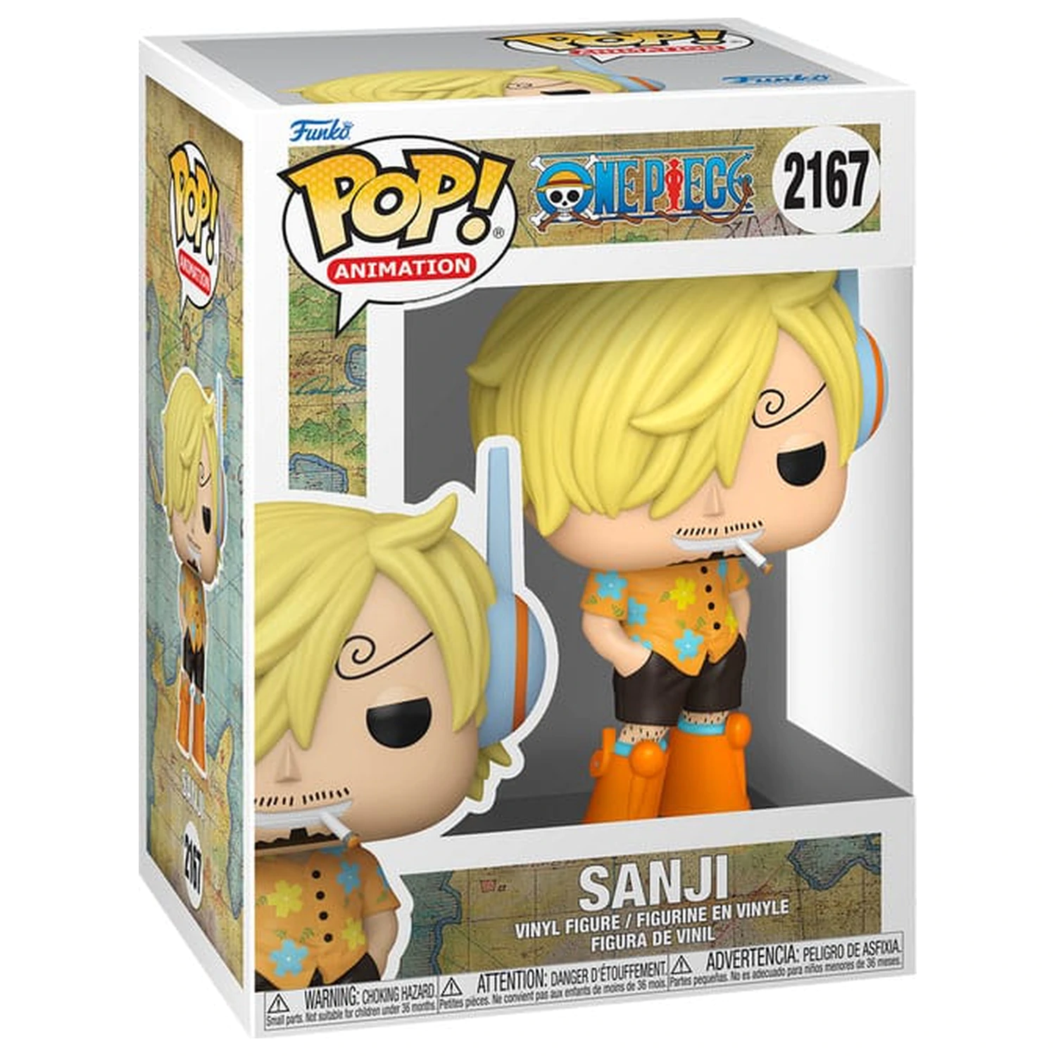 One Piece Funko POP! Vinylová Animační Figurka Sanji 9 cm fotografii produktu