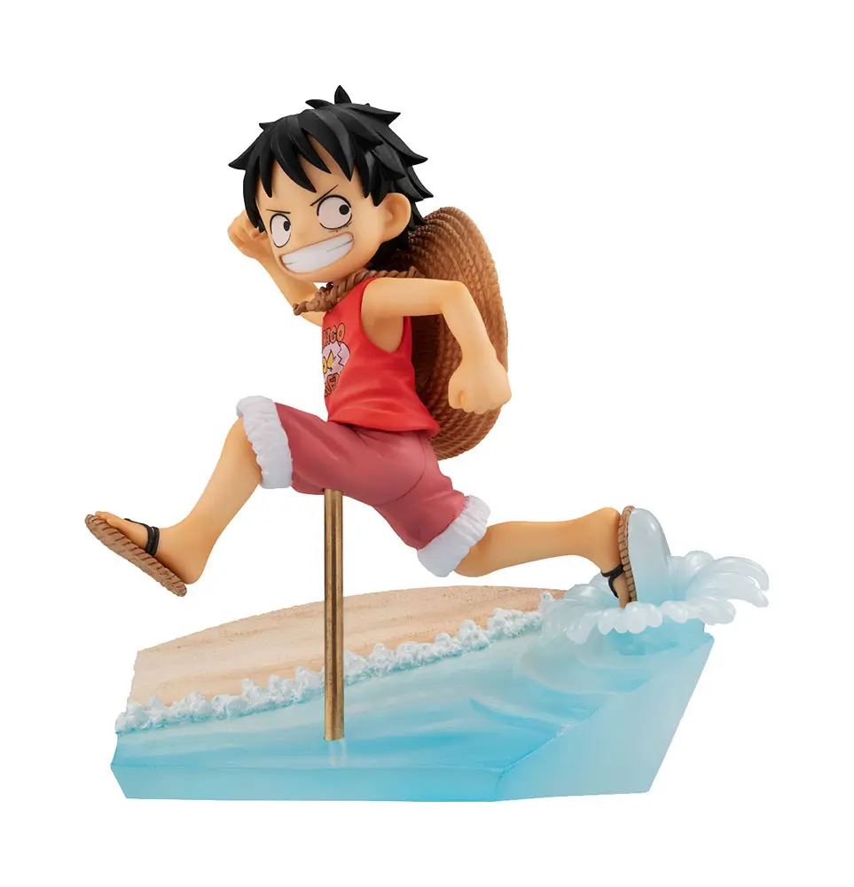 One Piece G.E.M. Series PVC soška Monkey D. Luffy Run! Run! Run! 12 cm fotografii produktu