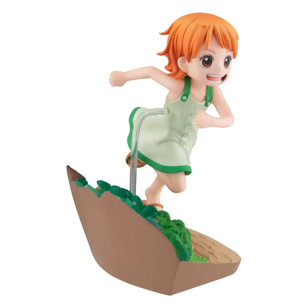 One Piece G.E.M. Series PVC soška Nami Run! Run! Run! 11 cm fotografii produktu