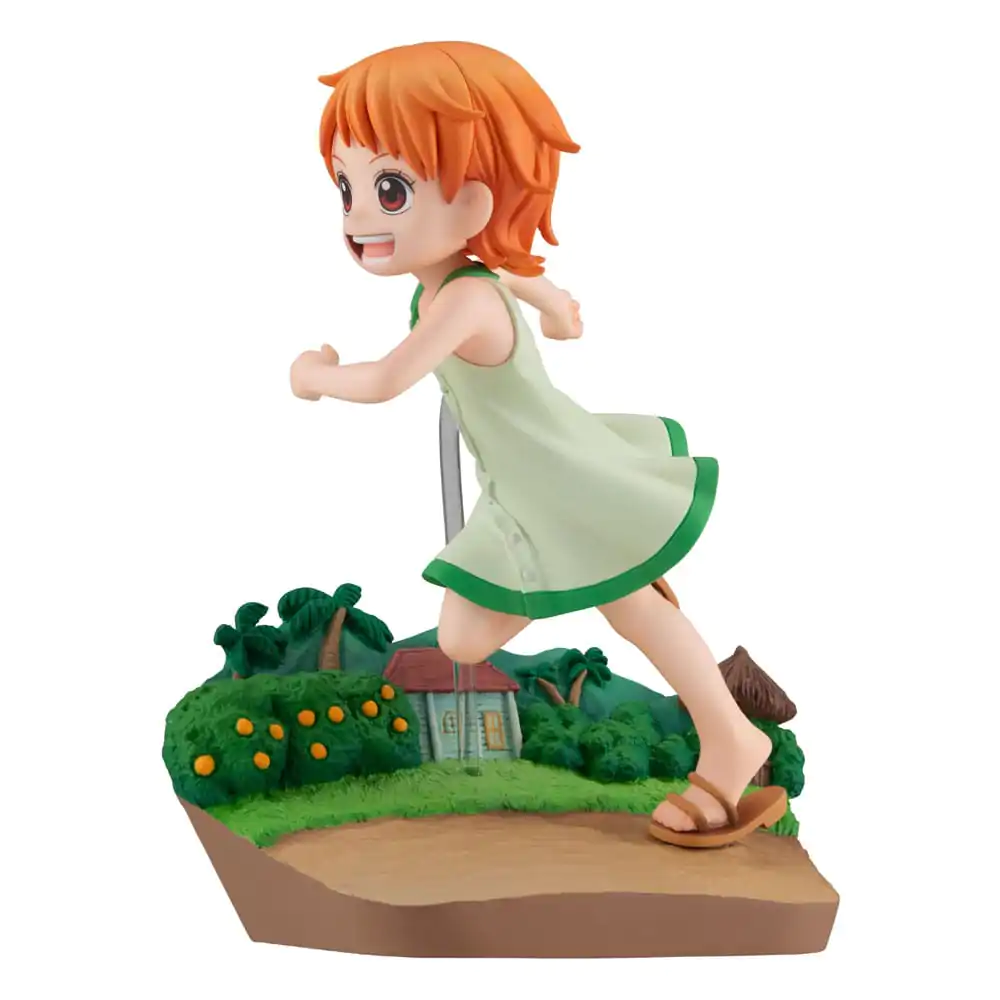 One Piece G.E.M. Series PVC soška Nami Run! Run! Run! 11 cm fotografii produktu